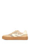 Women's Mink Lace-Up Fabric Sneakers 26Pfd43016F - 3