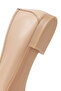 Women's Beige Shoes, Leather Ballerinas 26Pfd290718 - 8