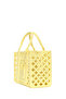 Women's Yellow Long Strap Jelly Handbag 26Sbd2173Pv - 6