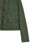 Cassandra Women's Green Slim-Fit Suede Leather Jacket 26Sgd565010 - 7