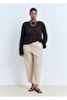 Lace-Up Draped Pants - 7
