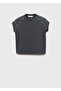Cotton T-Shirt with Staple Details - 3