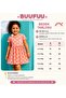 3 Pieces Girl's Printed Short Sleeve Dress - 4