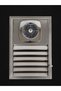 30X60 Aluminum Chrome Bathroom Screen with Fan (Length X Width) (Outside-Outside) - 2