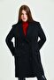 6-Button Lined Trench Coat| Kbn34605yn Black - 3
