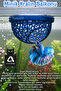 Beta Fish Betta Resting Area & Breeding Nest – Halfmoon Foam Nest Supported (Blue Color)