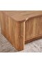 Mhara Coffee Table With 4 Door - Natural - 4