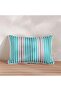 Arden Stripe Outdoor Filled Cushion 35x50cm - Grey