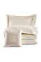 Hotel Nouveau Nora Velvet 4-piece King Comforter Set 240x260cm - Cream - 7