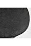 Pebbly Stoneware Dinner Plate 27.7x22.5x2.4cm -black - 2