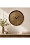 Aurum Wall Clock Dia 76cm - Antique Brown