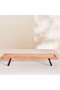 Novus Wooden Serving Board W/foldable Leg 67x20x10cm - Natural - 5