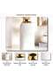 Marsh Ceramic Two Tone Vase 19.5x19.5x45cm - White - 5