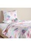 Dancing Mermaids 3-piece Comforter Set 160x220cm - Pink - 3