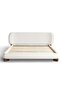 Lille Super King Bed 200x200 Cm - Beige - 7
