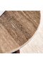 Prisien Accent Table Marble - Beige Walnut - 3