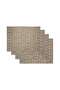 Heritage Orienta 4 Piece Placemat Set 33x45cm - Rust - 5