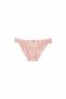 Women's Laundry Cotton Colorful Ruffled Bikini Panties 5-Pack (S-M-L) - 5