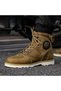 Motorcycle Retro Protective Boot Genuine Leather Abrasion Resistant Vintage Brown Motor Boot - 3