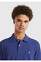Men's Lavender Blue Regular Fit Short Sleeve Polo T-Shirt - 3