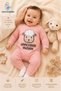 Mother's Lamb Embossed Print Mobile Luxury Jumpsuit - 3
