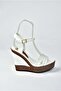White High Heeled Women's Shoes K674071609 - 4