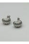 Velora Twist Xuping Women's Steel Geometric Earrings Tarnish Resistant Silver Color | - 4