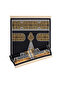 Black Kaaba Velvet Rug Prayer Rug - 4