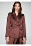 Satin blazer jacket