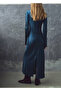 Long Satin Dress - 4