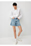 Millie 90S Shaded Indigo Si Jean Shorts 1458934576
