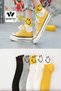 Pack of 5 Women's Multicolored Cotton College Tennis Socks