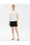 W Regular Fit Graphic T-Shirt Women's White Tshirt S2610049-3855 - 4