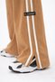 Girl / Young Girl White Striped Detail Slit Wide-Leg Palazzo Sweatpants - 3