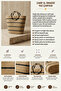 Women's Ribbon Detailed Straw Bag Camel - 5