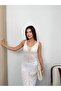Breathable, Shimmering, Slit-Cut, Long Dress for Both Beach and Everyday Wear. - 5