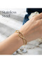 Steel Gold Color Handcuff Bracelet - 3