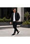Kb 703 Black Suede Casual Men's Shoes - 7