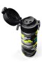 Kids Black Gray Camouflage Patterned Straw and Direct Drinking Steel Thermos 500 ml 31909 - 3