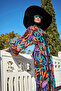 Remsa Hijab Swimsuit with Single Kaftan Kimono Pareo RP004A Mercan - 3