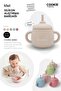 Pumpkin 9 Piece Full Baby Feeding Set, 100% Bpa Free, Natural Silicone - Olive - 3