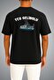 Oversize Tcg Gelibolu Cruise Themed Pocket and Back Printed Unisex T-Shirt - 2