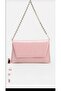 Women's Chain Strap Hand and Shoulder Bag Powder