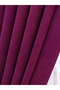 ستارة خلفية ناعمة مطوية بلون سادة من Crown Plum، 1/2,5 بطيات عادية (متوسطة)، جناح واحد - 5