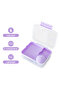 3/4/5 Compartment Convertible 1650ml Bento Lunch Box with 150ml Gravy Bowl - Purple - 4