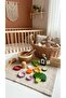 Montessori Waldorf Educational Wooden Toy - Salad Toy with Bowl Educational Set 14 Pieces - 6