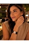Marble Patterned Colorful Enamel Cuff Bracelet – Gold Plated Stylish Design