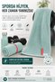 Cotton Sports Towel 30X90 cm Sweat Absorbent Lightweight Fitness Yoga Running Towel - 5