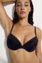 2-pack microfibre push-up bras - 2