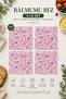 4-Pack Wax Food Storage Cloths 25X25 cm – 100% Cotton, Washable and Reusable